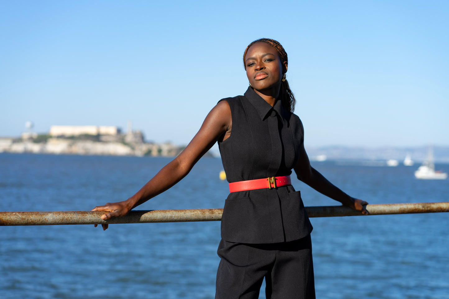 Short Sleeve Office Suit Set