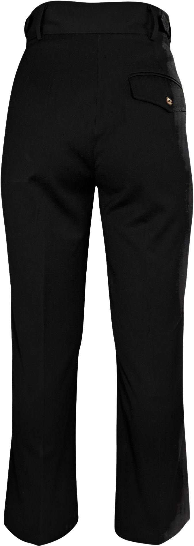 High Waisted Double Belt Trousers