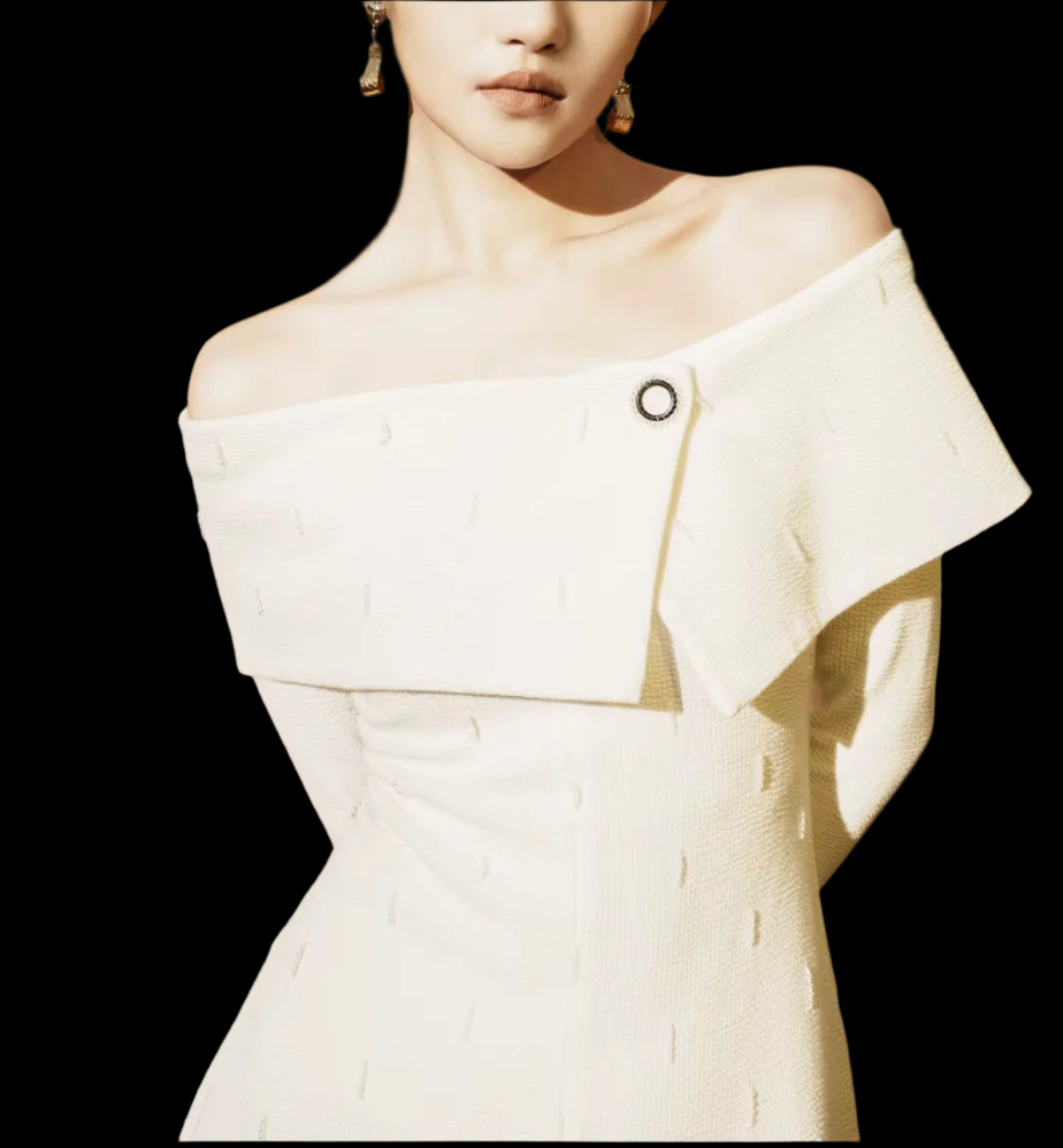 Off Shoulder Offsite Dress