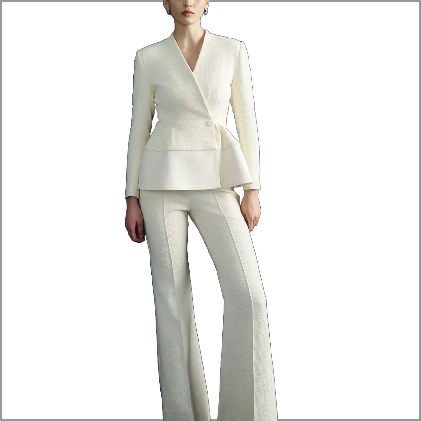 Single Breasted Modern Office Set