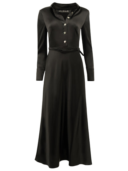 ANA MALIK Black Work Dress