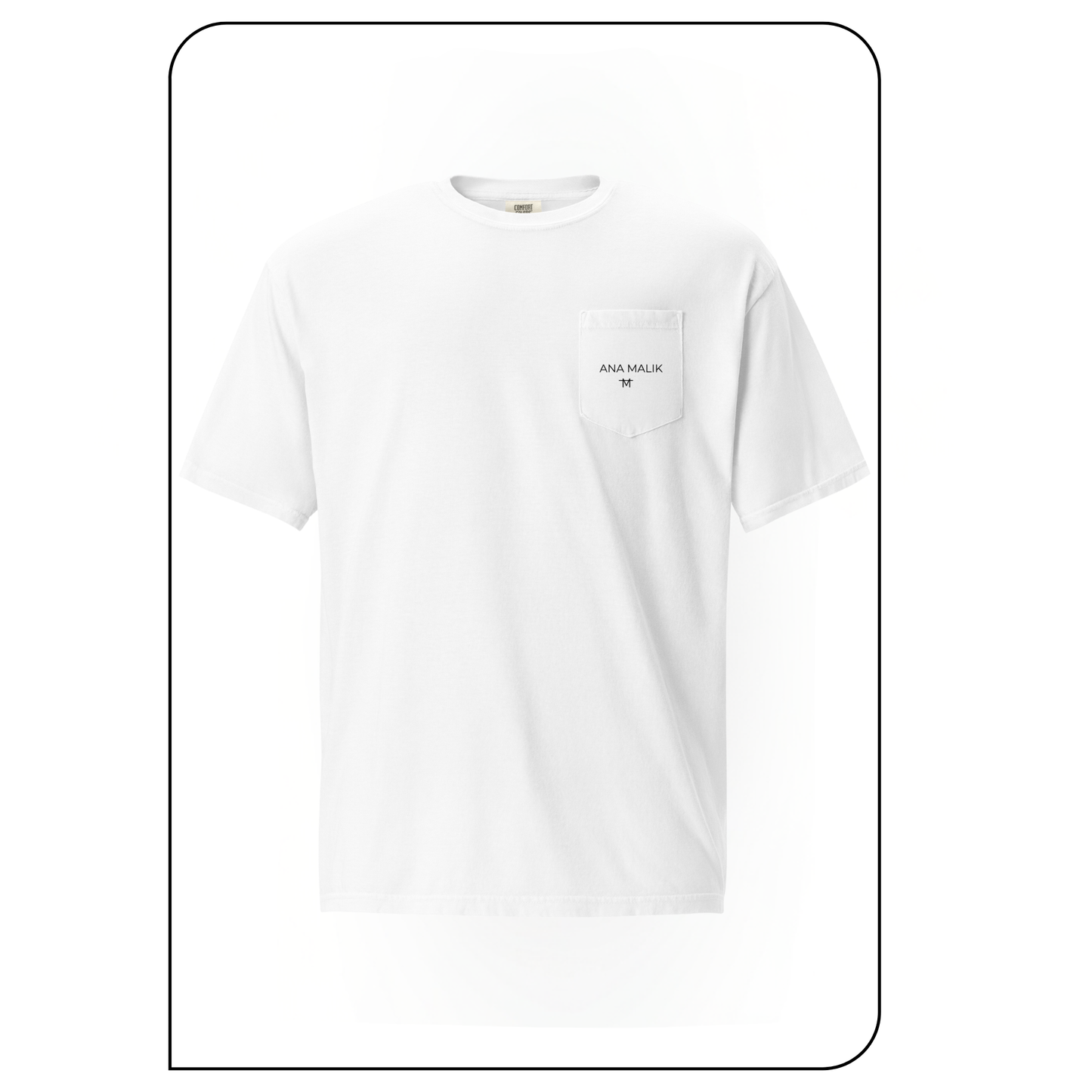 ANA MALIK cotton pocket t-shirt
