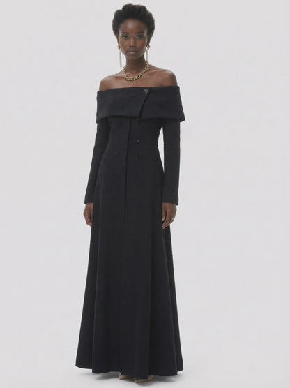 Off Shoulder Offsite Dress